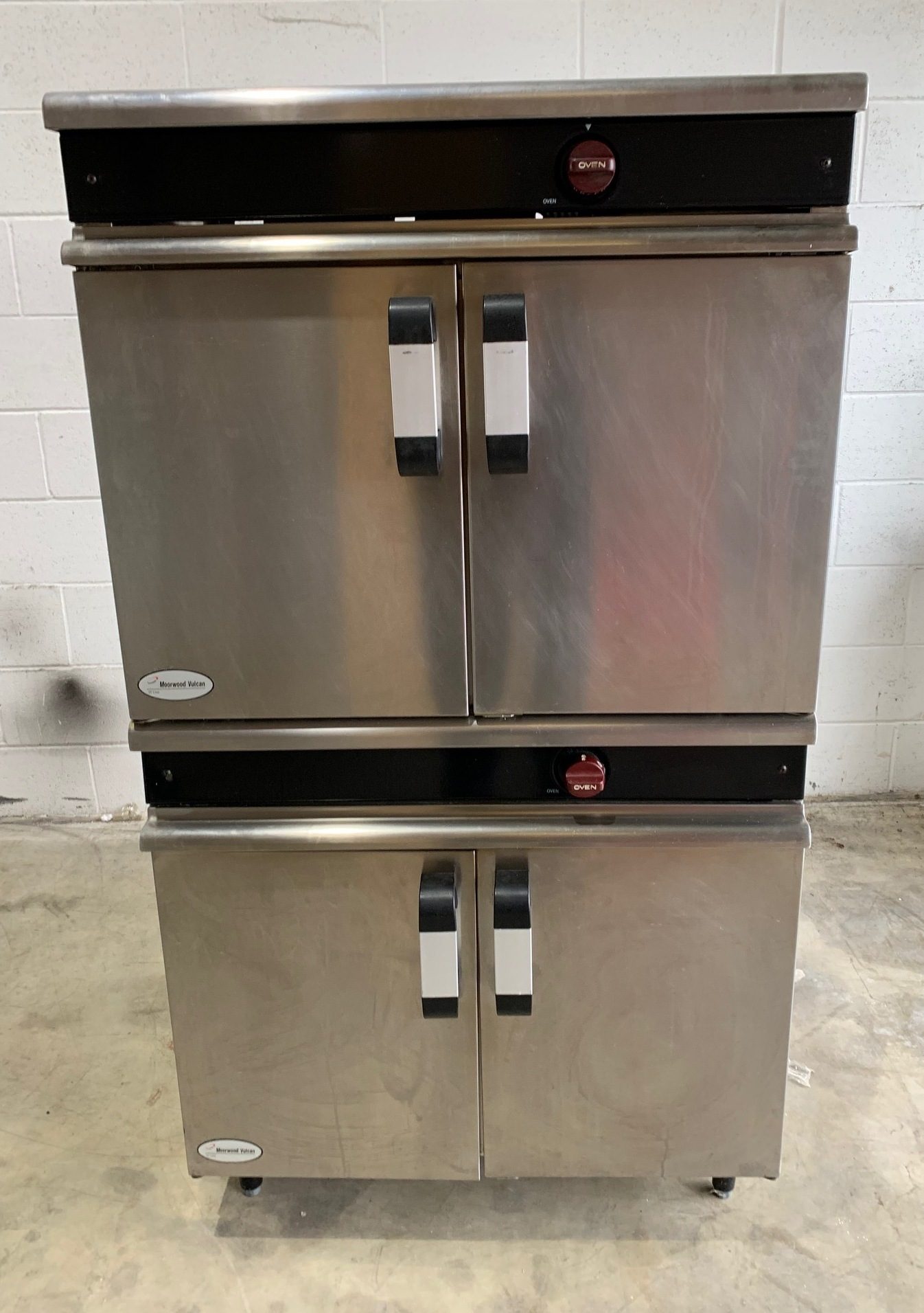 Moorwood Vulcan gas double deck oven