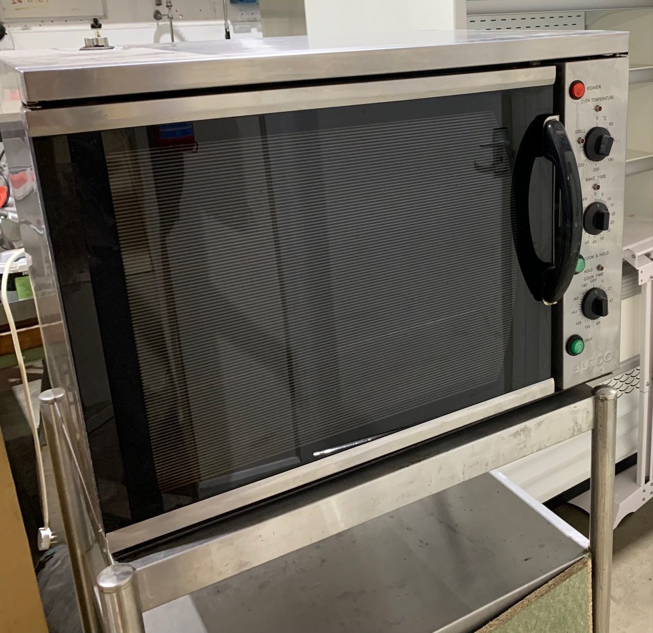 Burco electric table top convection oven